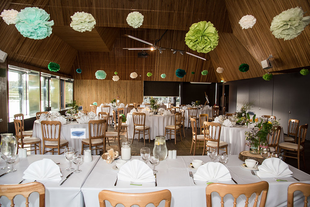 Reception room set up