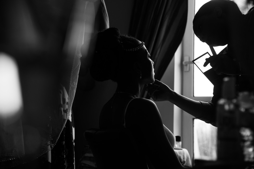 Bride&rsquo;s make up