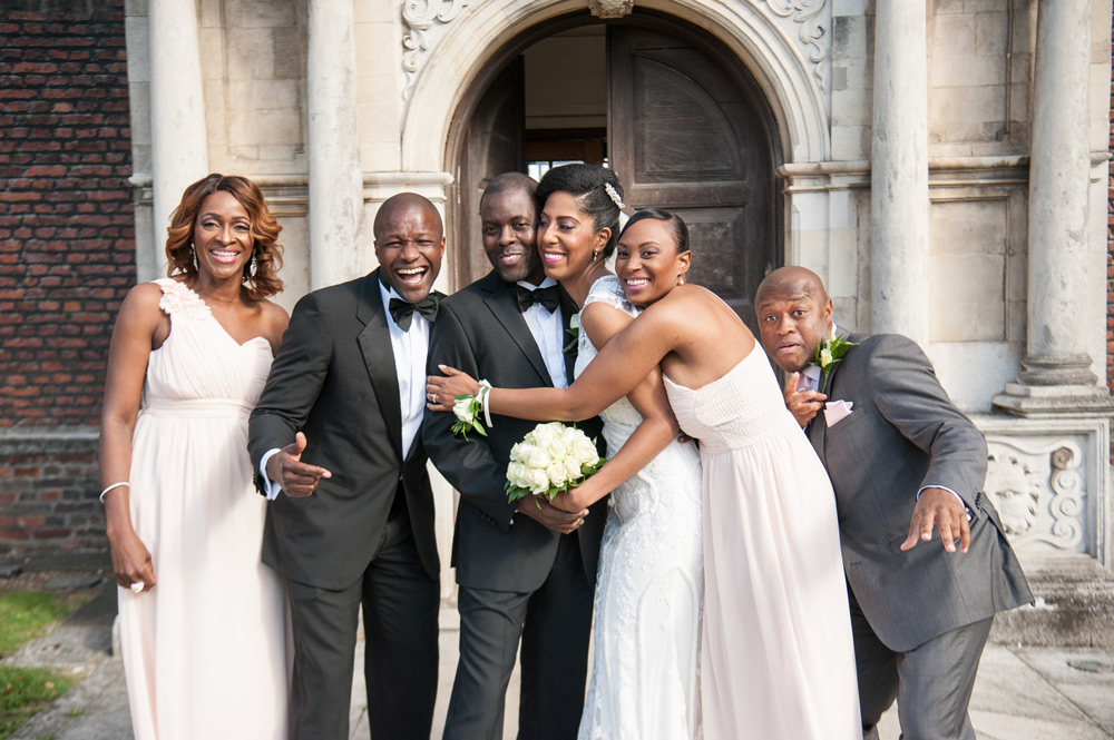 Bridal party portrait
