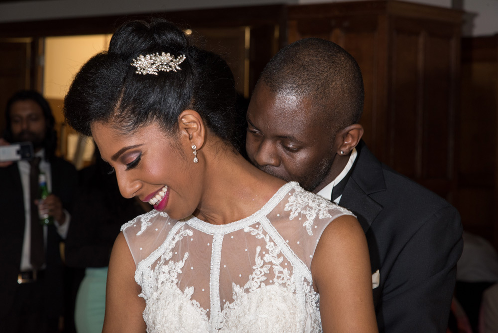 During the first dance