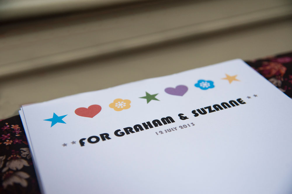 headed paper for guest messages