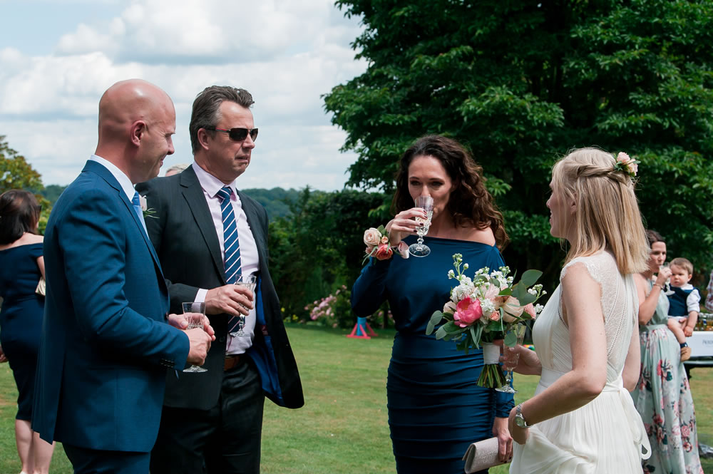 Guests during the reception