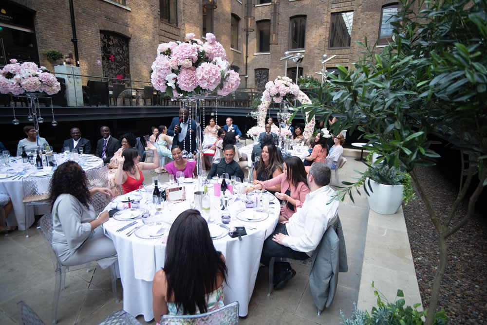 Guests at reception