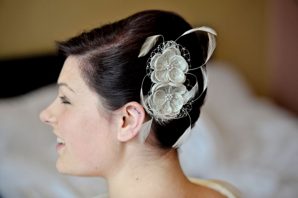 Bride&rsquo;s hair
