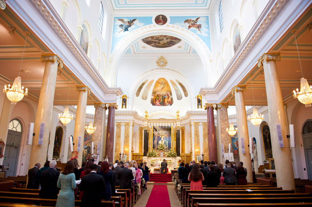 Interior of St. Peter&rsquo;s church