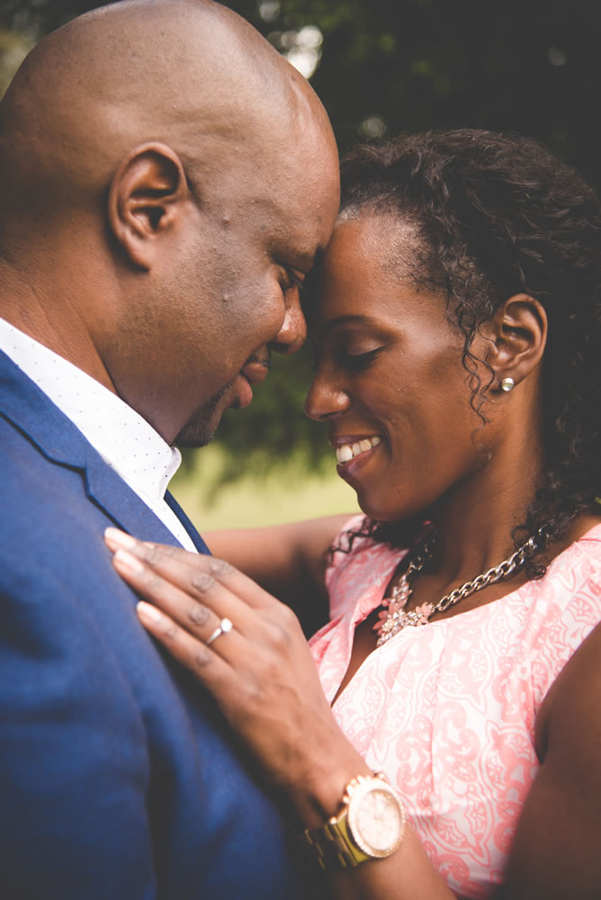 Close up of couple hugging