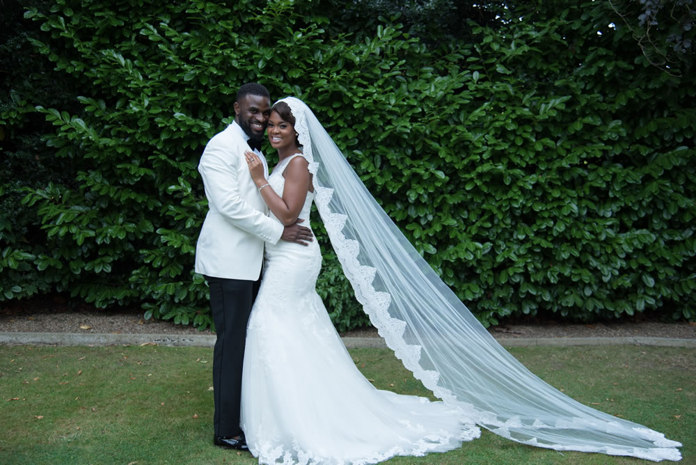 Couple posing for the camera