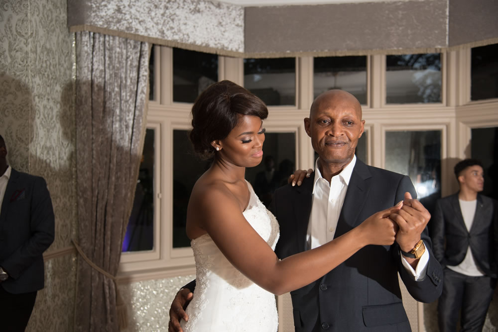 Father and daughter dance
