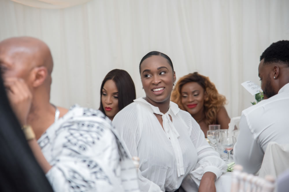 Guests reactions to speeches