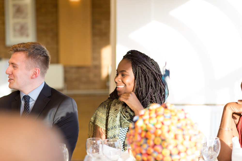 Guest reactions to speeches